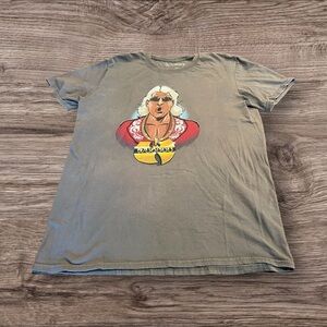 Tee Fury Wuuuuu! Ric Flair WWE T-Shirt Size Medium
